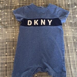 DKNY Navy and Blue Kids Bodysuit